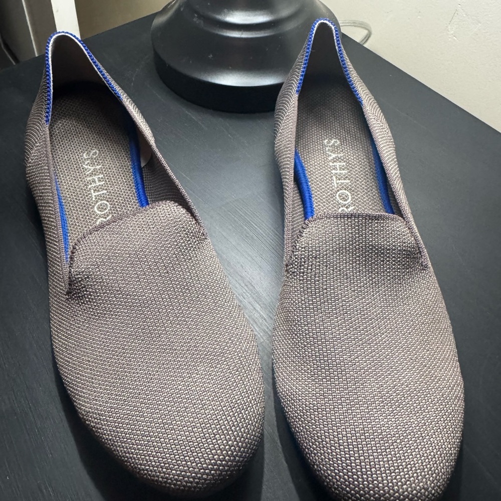 Rothy's women’s size 10 Brown Slip-On Loafers